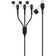 Rugged by Volkano Water- and Dust-Proof USB to 3-in-1 Cable - 1.2m