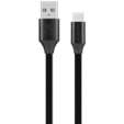 Volkano Weave Series Braided Type-C Cable 3m 30w - Black