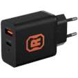 Rugged by Volkano Dual USB Wall Charger with QC3.0 and PD
