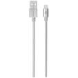 Volkano Strike Series 1.2m MFI Lightning Charge/Data Cable - Silver