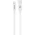 Volkano Flexi Series Type-C to MFI Lightning 2.5m 27w - White