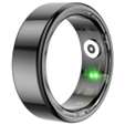 Volkano Ring Series Smart Ring with Charge Case - Black 18.1mm